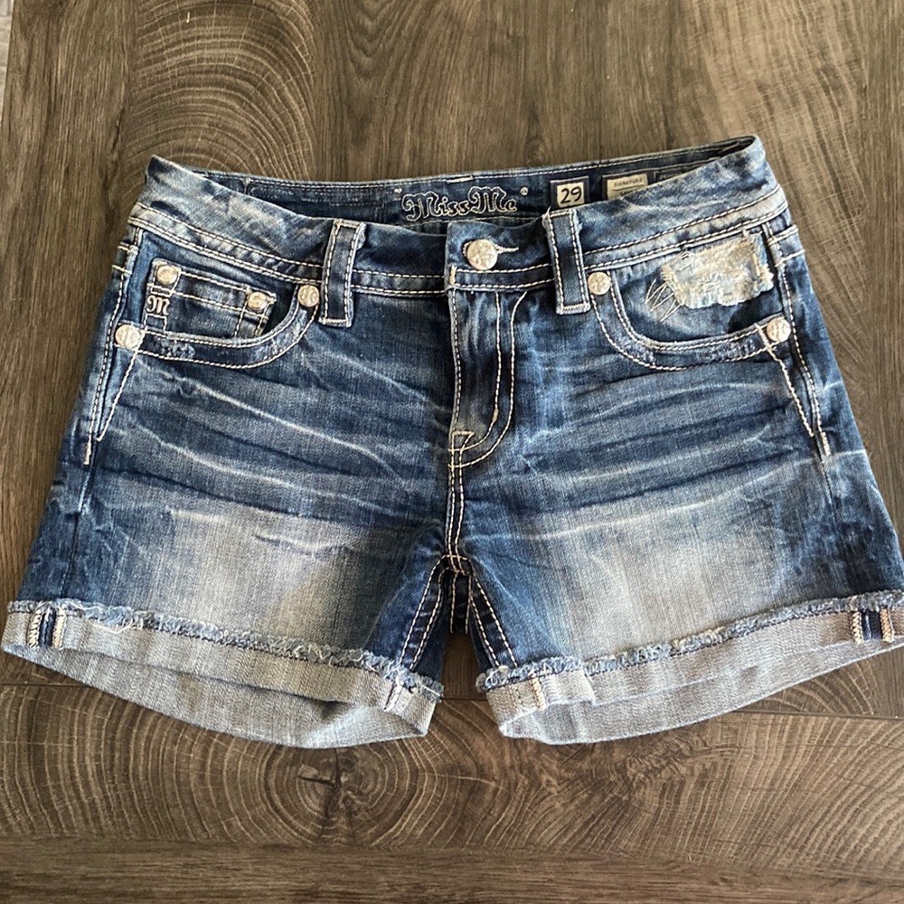 Miss Me Denim Shorts Size 29.